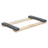 Rubber Ends Hardwood Dolly Frame, Wood Frame, 18" W x 24" D x 2.5" H, 900 lbs. Capacity