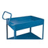 Deep Lipped Service Cart, 2 Tiers, 24" W x 47" H x 36" D, 1200 lbs. Capacity