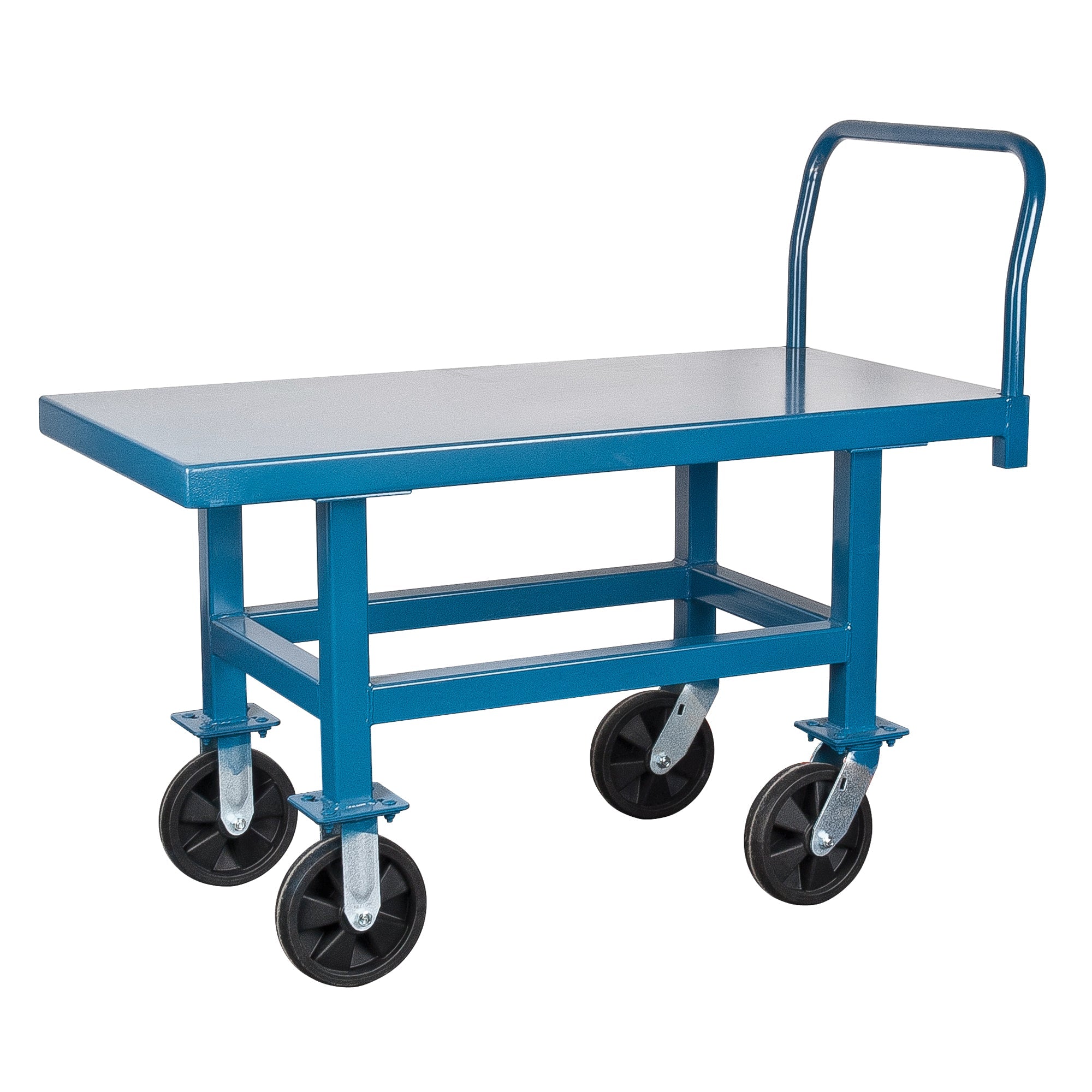 Elevated Platform Trucks, 60" L x 30" W, 2000 lbs. Capacity, Nylon Casters