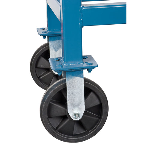 Elevated Platform Trucks, 60" L x 30" W, 2000 lbs. Capacity, Nylon Casters