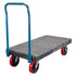 Plastic Platform Truck, 48" L x 24" W, 2500 lbs. Cap., Polyurethane Wheels