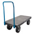 Plastic Platform Truck, 60" L x 30" W, 1000 lbs. Cap., Flat Free Wheels