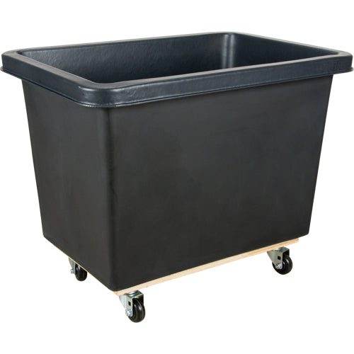Tapered Wall Box Truck, Polyethylene, 43" L x 30" W x 33" H, 16 cu. ft. Volume, 500 lbs. Capacity