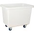 Tapered Wall Box Truck, White Polyethylene, 37" L x 26" W x 31" H, 9 cu. ft. Volume, 600 lbs. Capacity