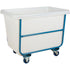 Tapered Wall Box Truck, White Polyethylene, 39" L x 27" W x 31" H, 12 cu. ft. Volume, 1000 lbs. Capacity