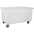 Straight Wall Box Truck, White Polyethylene, 57" L x 34" W x 33" H, 22 cu. ft. Volume, 600 lbs. Capacity