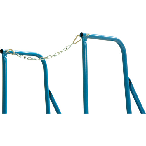 Trailer Access Rolling Ladder with Rails, 6 Steps, 22" Step Width, 55" Platform Height, Steel