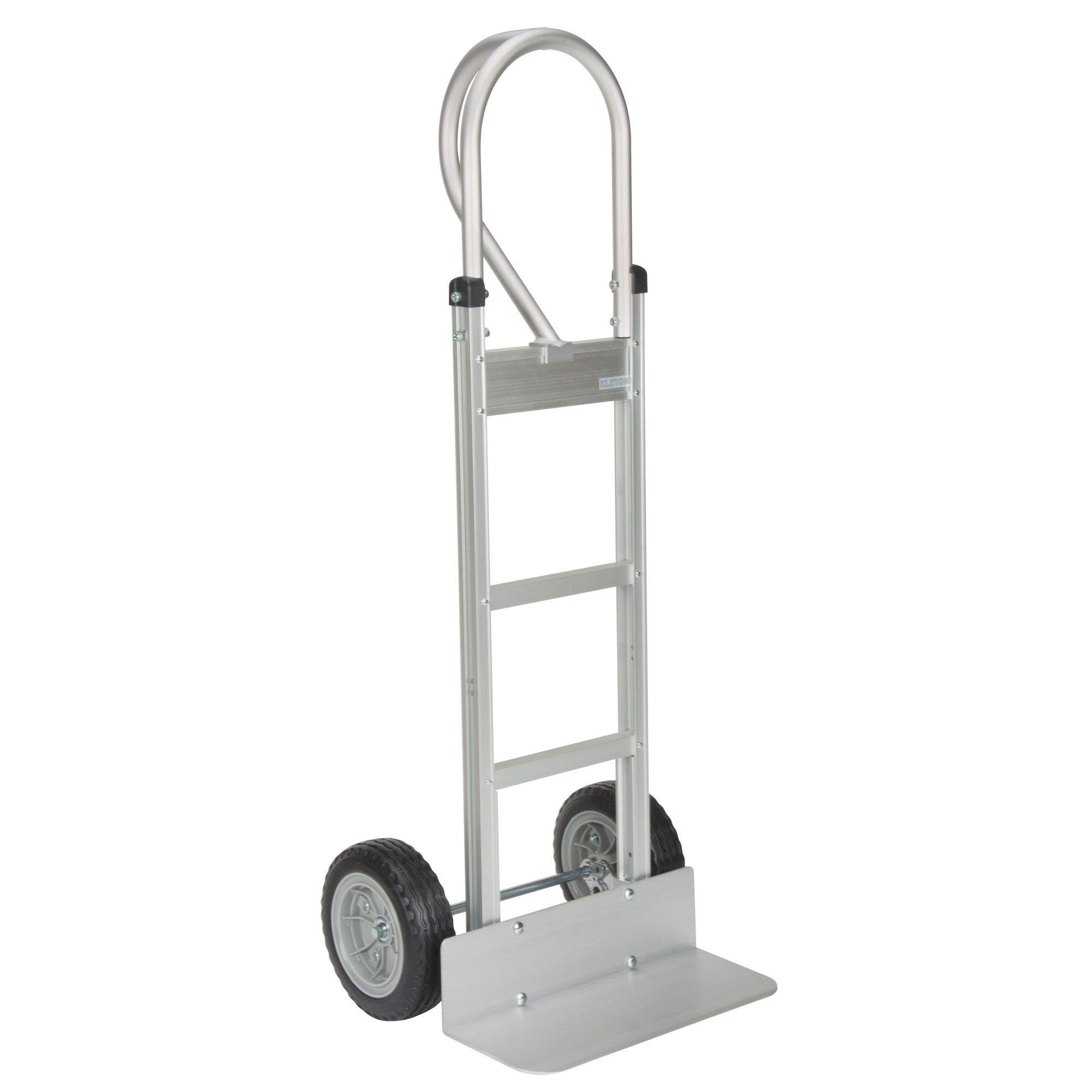 Knocked Down Hand Truck, P-Handle Handle, Aluminum, 52-1/8" Height, 500 lbs. Capacity