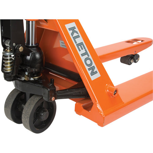 Super Heavy-Duty Hydraulic Pallet Truck, Steel, 48" L x 27" W, 11000 lbs. Capacity
