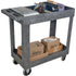 Utility Service Cart, 2 Tiers, 16-1/2" x 32-1/2" x 34-1/2", 550 lbs. Capacity