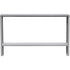 Workbench Leg, Steel, 48" D x 32" H, Single