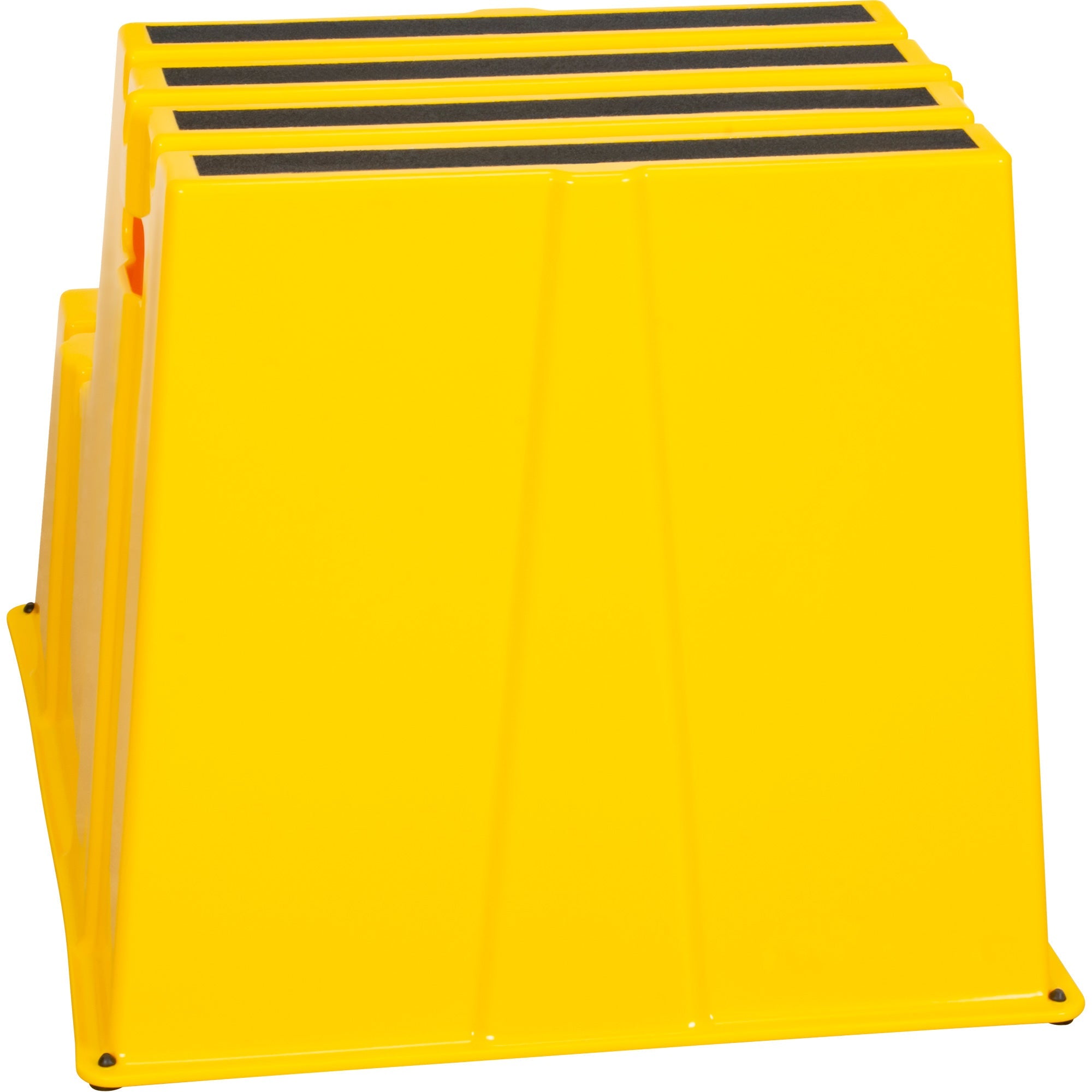 Industrial Step Stool, 2 Steps, 26" x 22-7/16" x 19-11/16" High