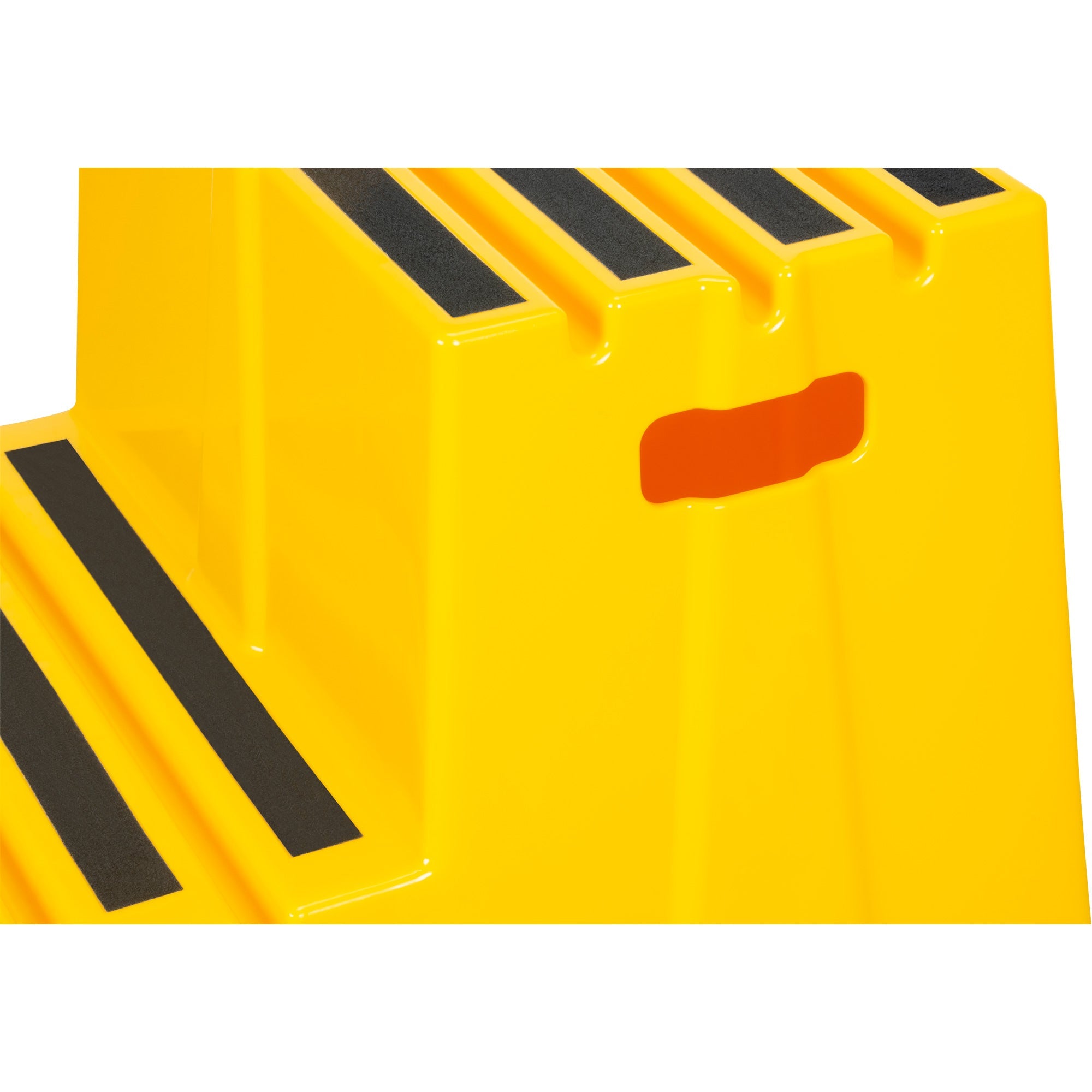 Industrial Step Stool, 2 Steps, 26" x 22-7/16" x 19-11/16" High