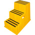 Industrial Step Stool, 3 Steps, 34-13/16" x 22-7/16" x 28-1/2" High