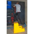 Industrial Step Stool, 3 Steps, 34-13/16" x 22-7/16" x 28-1/2" High