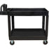 Utility Cart, 2 Tiers, 25-5/8" x 33-1/2" x 43-3/4", 550 lbs. Capacity