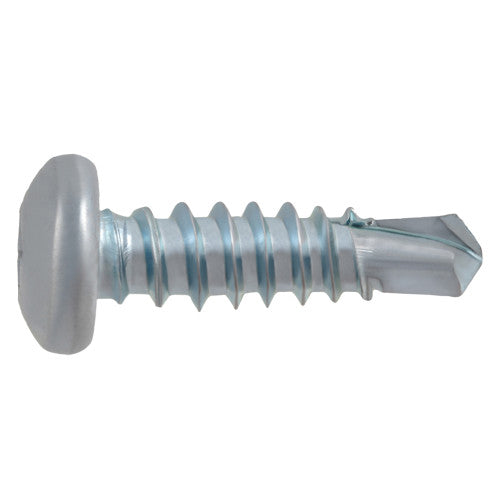 Hillman #10 x 1-1/4" Zinc Pan Head Self-Drilling Screws - 100 Pack