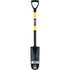 Drain Spade Shovels, Tempered Steel, 16" x 6" Blade, 28-1/2" L, D-Grip Handle