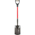 Heavy-Duty Shovels, Fibreglass, Carbon Steel Blade, D-Grip Handle, 30-1/2" Long
