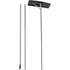 Snow Roof Rake, 61", 24-3/4" Blade, Aluminum
