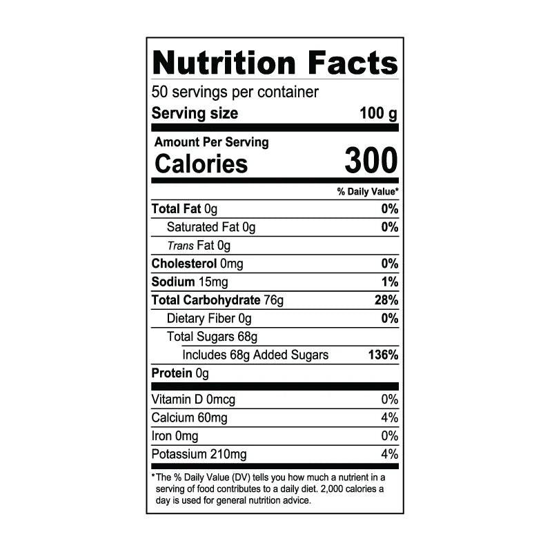 Premium Brown Sugar Syrup | Multi-Use | Bubble Tea Syrup | Foodservice Canada