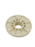 W10528947 washer drive hub kit white plastic circular splined center with six mounting holes by XPart Supply