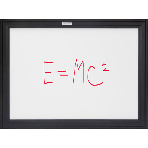 Black MDF Frame Whiteboard