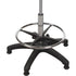Heavy-Duty Ergonomic Stool with Adjustable Arm Rests