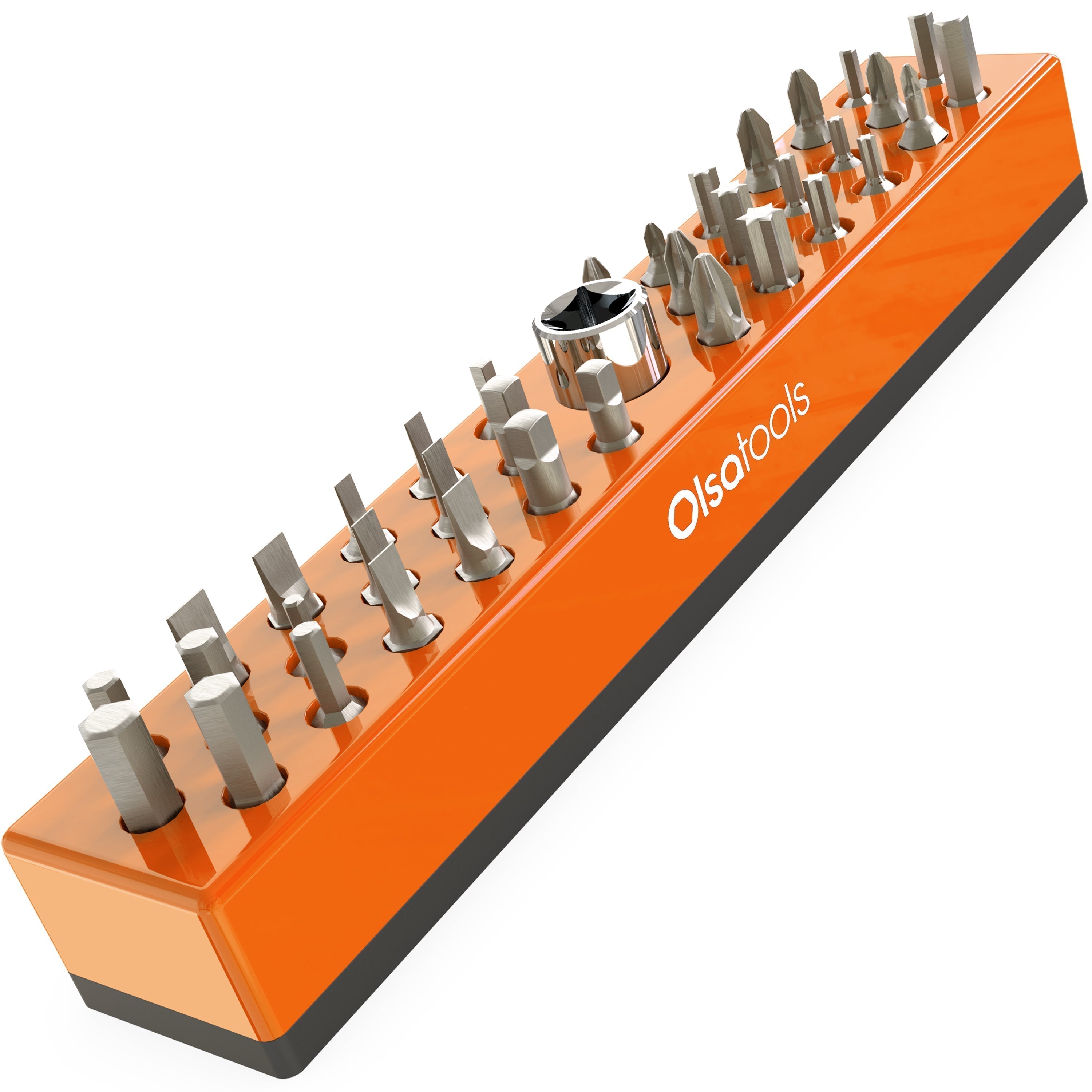 Magnetic Hex 1/4" Bit Organizer