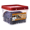 Paulin #8 x 3" Flt Sqr Sckt Hd Deck Screws UNC Brwn Epoxy