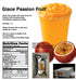 Passion Fruit 4 in 1 Mix for Bubble Tea, Smoothies, Lattes and Frappes, 3 lbs. Bag (Case 6 x 3 lbs. Bags)  - Ships Free Within Canada on Orders Above CAD $199