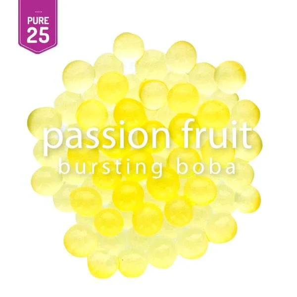 Passionfruit Bursting Boba Pure25 - Popping Boba - Bossen - Canada