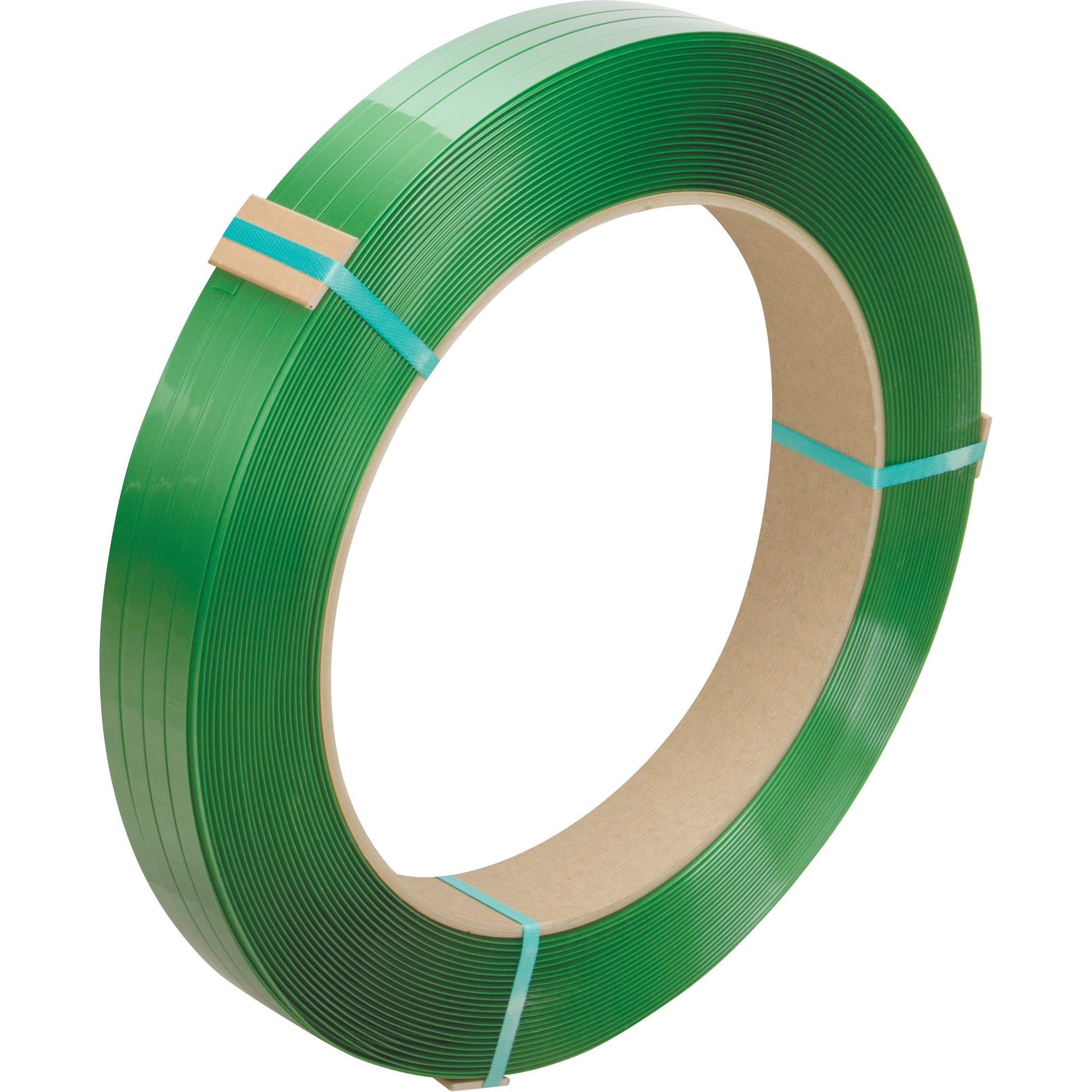 Strapping, Polyester, 5/8" W x 1800' L, Black, Manual Grade