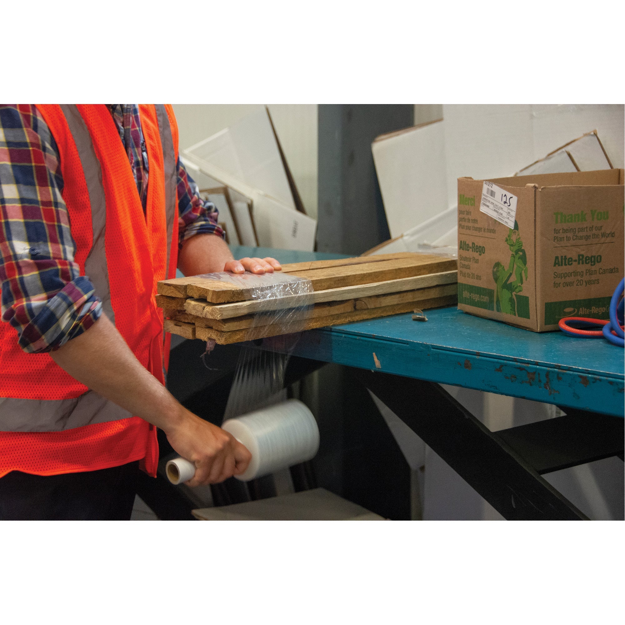 Banding Film, Cast, 120 Gauge, 5" x 650'