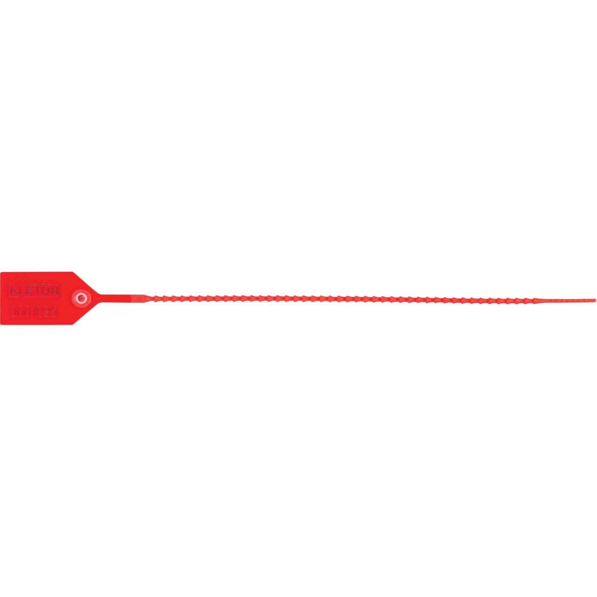 Standard-Duty Security Seal, 12", Plastic, Plastic Seal