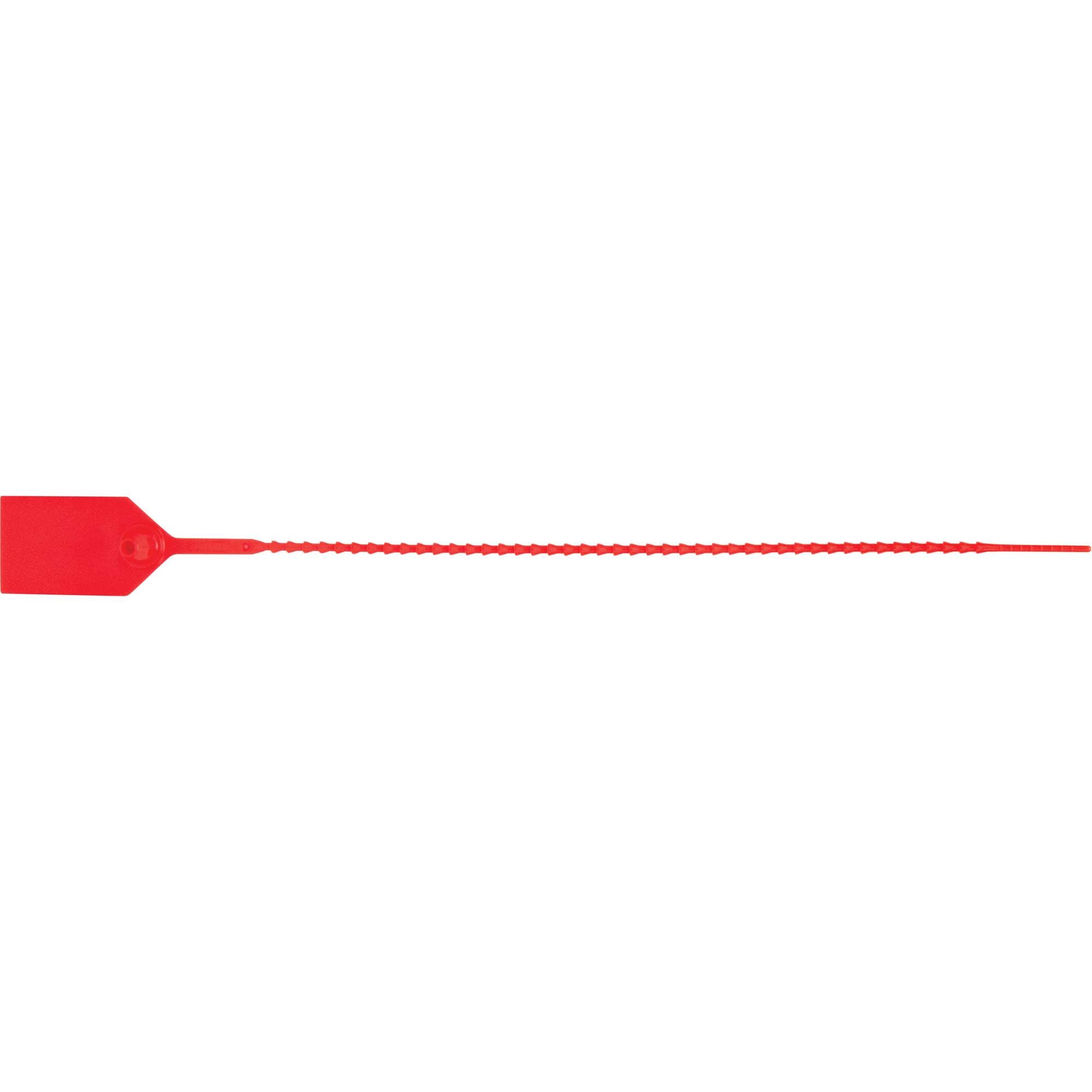 Standard-Duty Security Seal, 12", Plastic, Plastic Seal