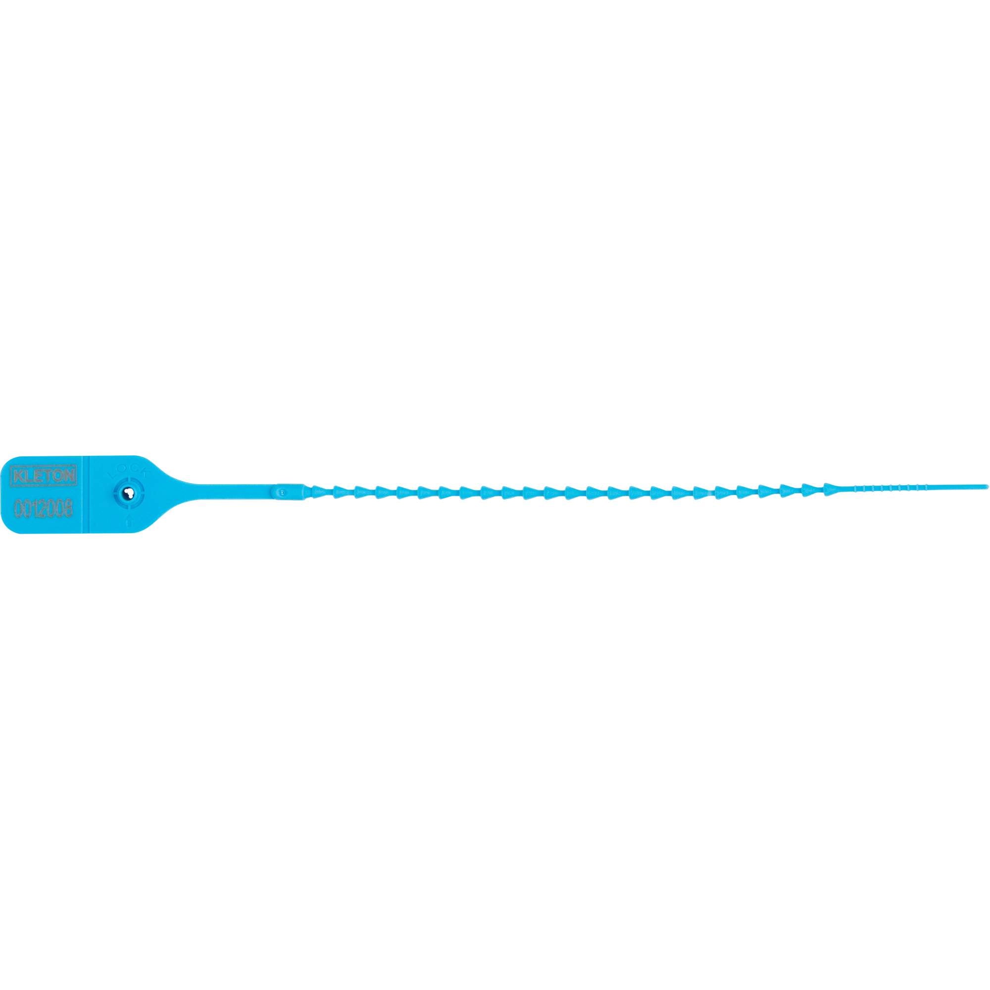 Standard-Duty Security Seal, 9", Plastic, Pull-Through