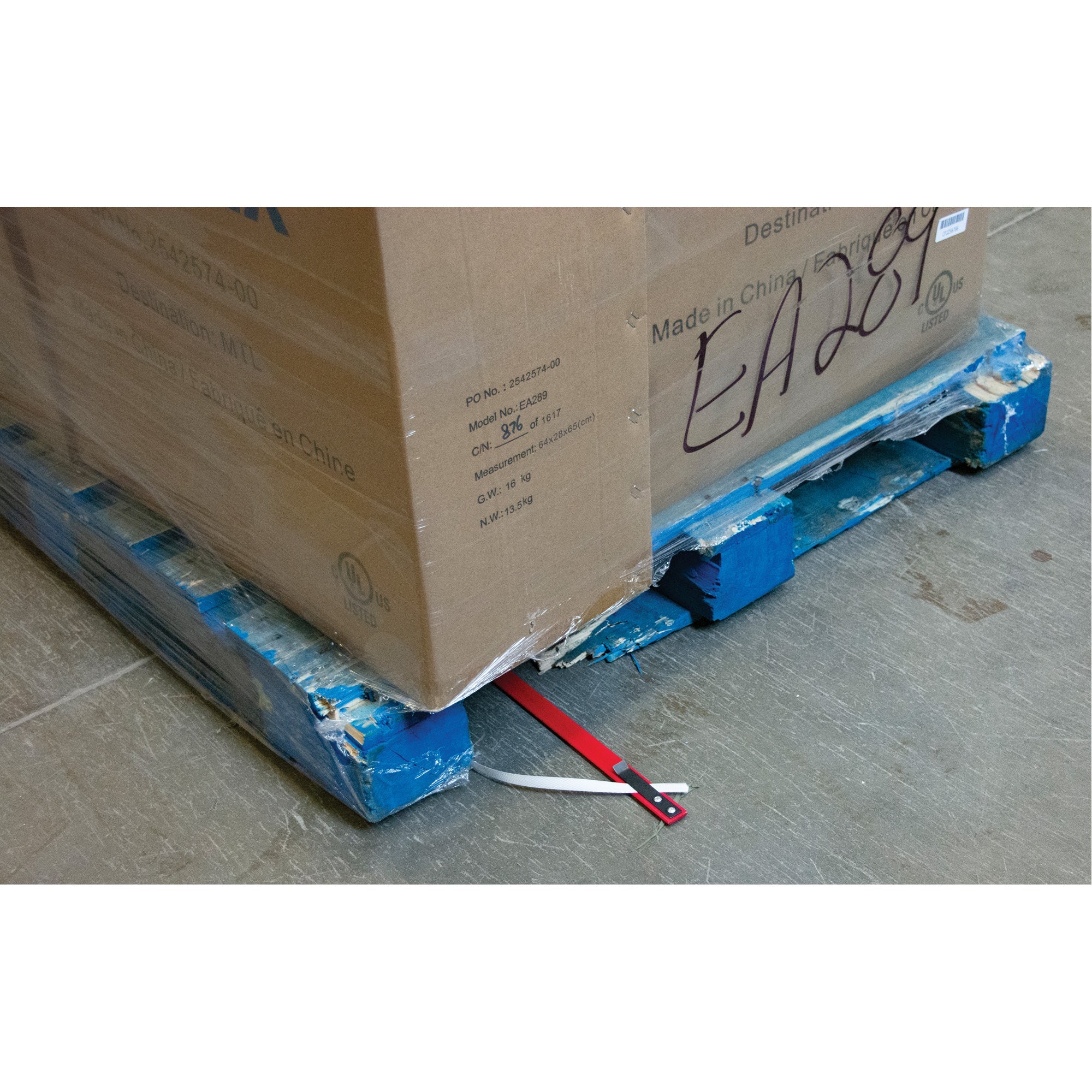 Strapping Pallet Threader Wand