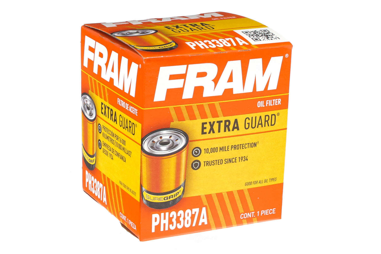 PH3387A FRAM Extra Guard Oil Filter - XPart Supply