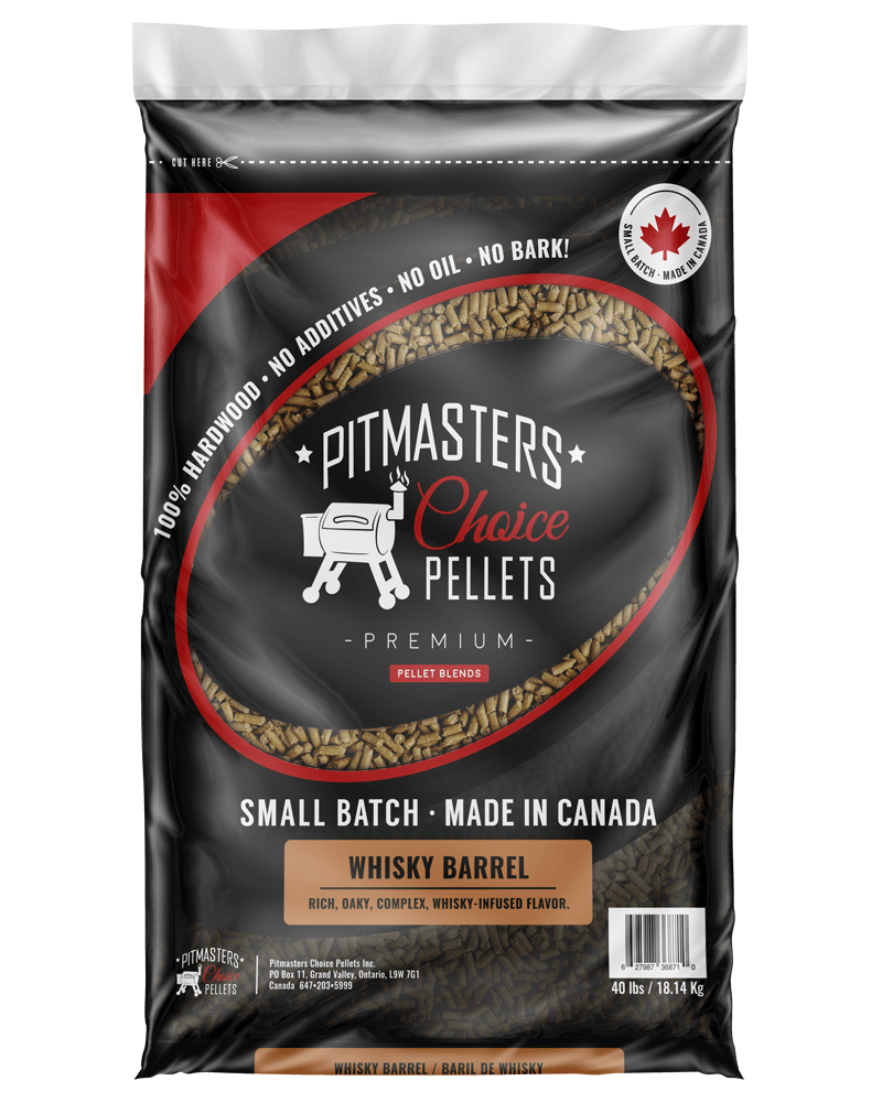 Pitmasters Choice Pellets Whiskey Barrel