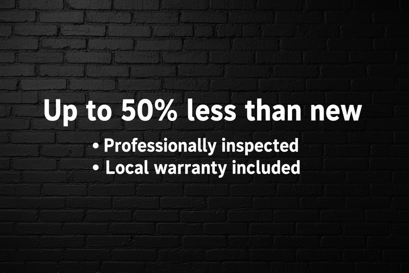 Pre-Owned Appliances Benefits - Large Text