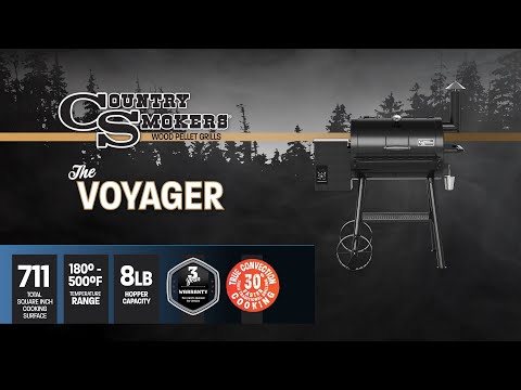 Country Smokers CS711 Voyager Wood Pellet Grill