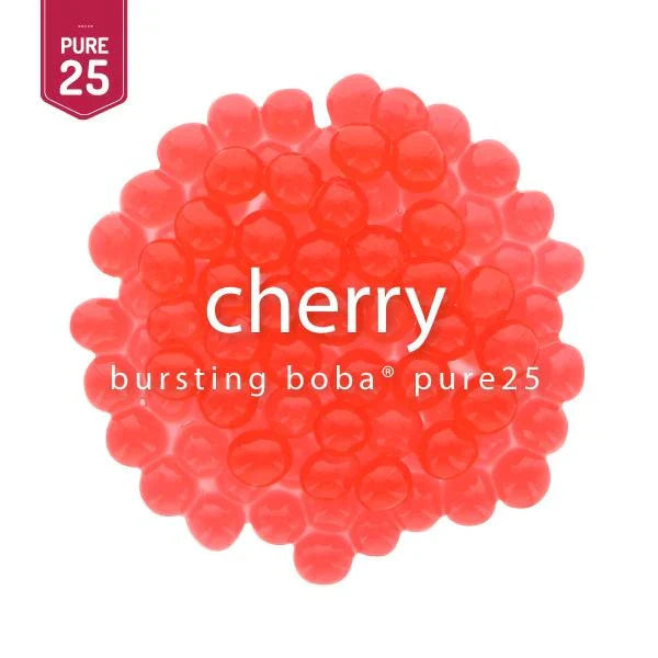 Cherry Bursting Boba Pure25 - Popping Boba - Bossen - Canada