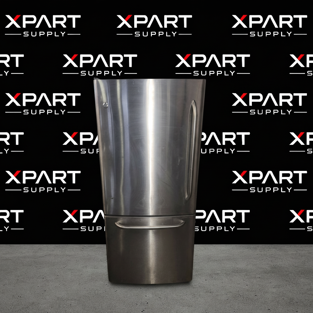 Refrigerator with XPart Supply branded background