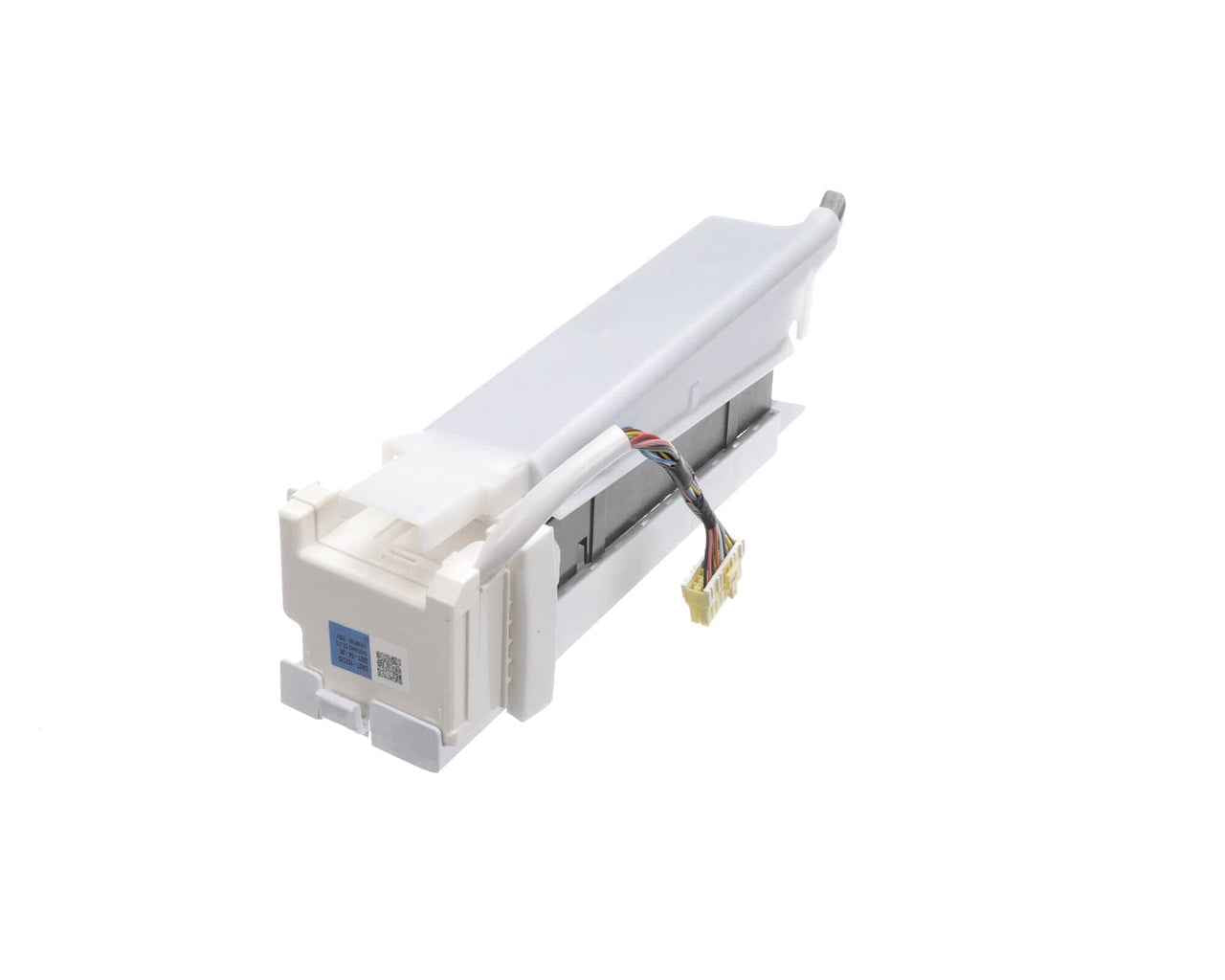 XPart Supply DA97-15217D refrigerator ice maker assembly white plastic unit with wiring harness