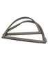 W10846057 refrigerator door gasket replacement by XPart Supply gray rubber seal set for fridge doors