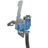 XPart Supply replacement W11434044 dishwasher water inlet valve in blue with mounting bracket and hose connection