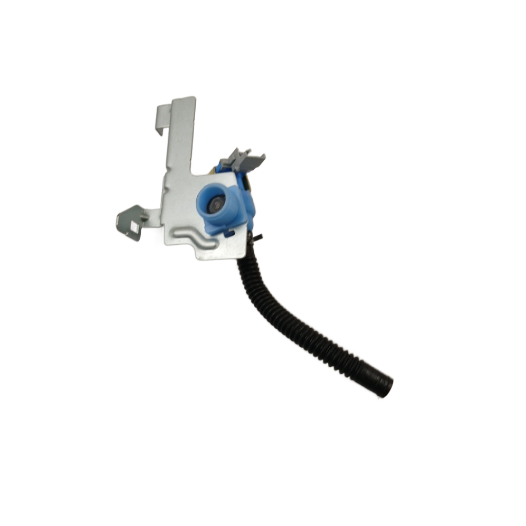 XPart Supply W11434044 dishwasher water inlet valve assembly with metal mounting bracket and corrugated hose
