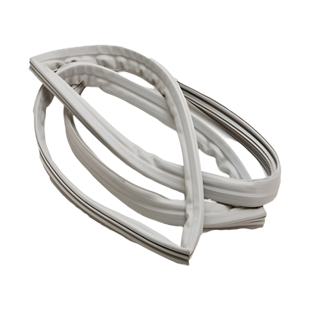 W11784834 refrigerator door gasket replacement white flexible seal with embedded metal frame for fridge door by XPart Supply Ltd