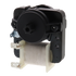 WPW10189703 refrigerator evaporator fan motor replacement part showing black housing coil terminals